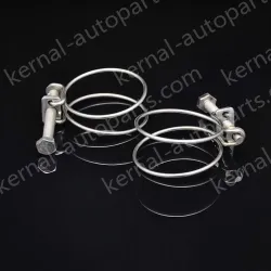 Double steel wire hose clamp 304 material 93-100*3 [wire diameter]