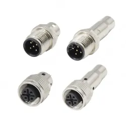 Sensor waterproof connector 10A 220V 5 pin counts