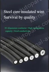 Steel core insulated wire 10KV3.4 thickness*JKLGYJ-120/20