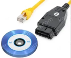 Elliptical headband CD E-SYS ENET For ICOM BMW F Series Car Brush Hidden Wire with Full Set CD V50.3