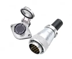 WS28-12 pole male plug TQ