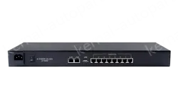 Eight serial servers