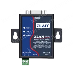 Rail/desktop serial server
