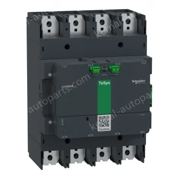 LC1G6304EHEA Contactor, high power, TeSys Giga 630, advanced version, 4 pole/NO, AC-1 <=440V 1050A, 48-130VAC/DC coil