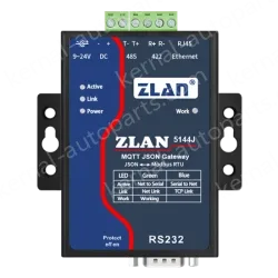 MQTT+JSON to Modbus gateway