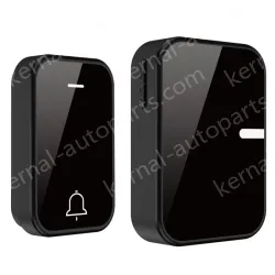 Waterproof one to one free self generating wireless doorbell, home 433 long-distance high volume alarm for the elderly
