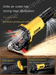 Slotted 1200W rear switch stone cutting and grinding