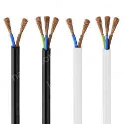 2 cores white Cable 0.5mm Nominal cross-section