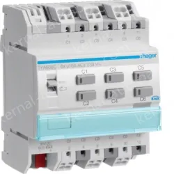 TYA606C-OUTPUT-MODULE-6X-16A-230V-KNX