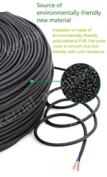 5 core 4 core 2 core sensor cable 24 AWG 2 pole