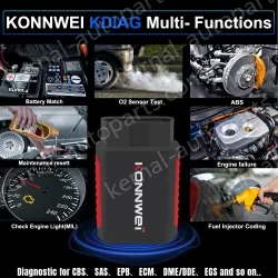 K DIAG Automotive Fault Diagnosis Instrument Engine Fault Reading Fault Code Query Playback Function Testing Tools