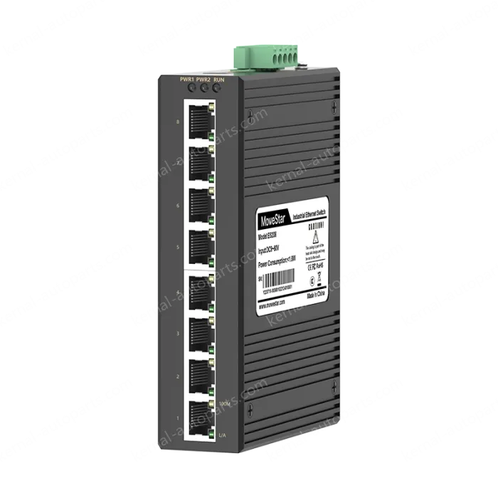 8 Ports 10/100M T(x) Din-Rail Unmanaged Industrial Ethernet Switch