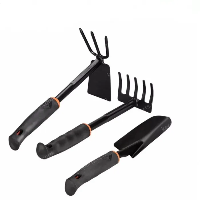 Hole shovel + five-tooth rake + dual-purpose nail rake hoe