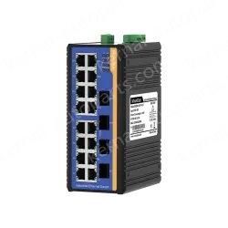 [Gigabit 4 optical 16 electrical] ring network managed industrial switch