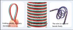 LED light connecting cable 20AWG*2 and (21/0.16TS)