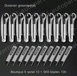 10 high-quality five consecutive shots + 5 alloy blades + 100 SK5 blades