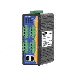 8 Ports RS232 to 2 Ports Ethernet Modbus Industrial Smart Gateway