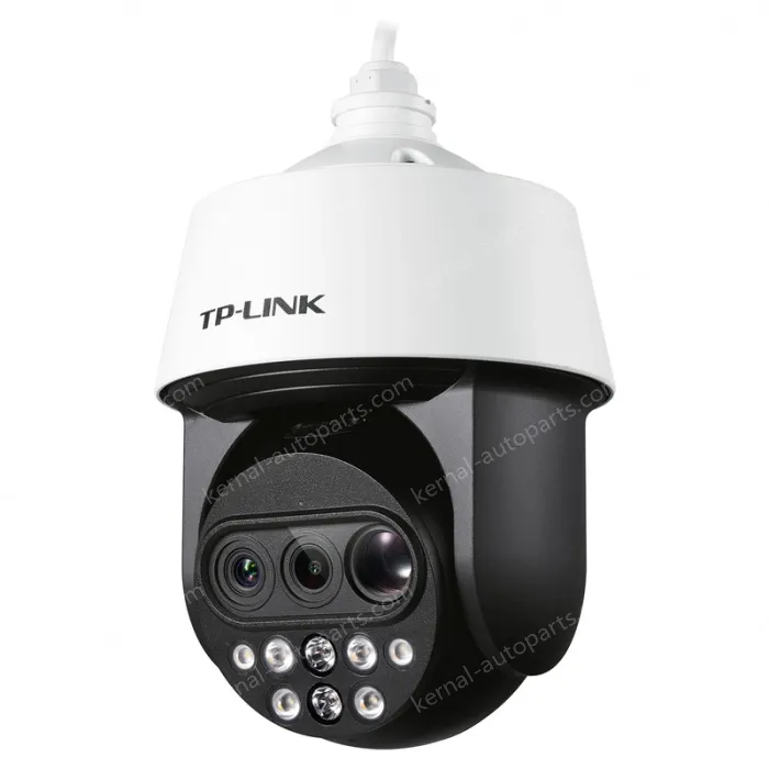 Three-eye zoom full-color network high-speed dome machine