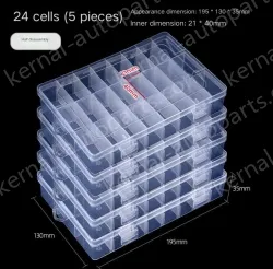 5 pieces of thickener 24 grids