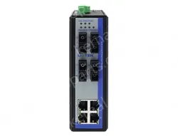 UOTEK 100M 4 Fiber Ports 4 RJ-45 Ports Industrial Switch
