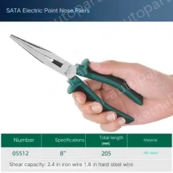 8 inch needle-nose pliers 05512